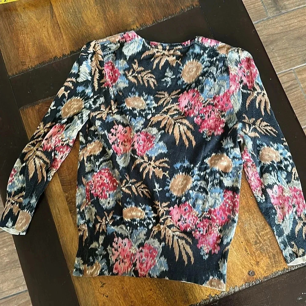 Hobbs UK floral cardigan. EUC - Picture 6 of 9
